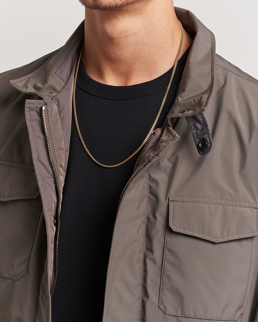 Herre |  | Tom Wood | Curb Chain M Necklace Gold