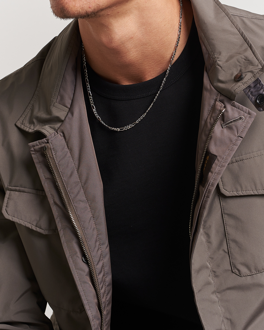 Herre | Tom Wood | Tom Wood | Figaro Chain Necklace Silver