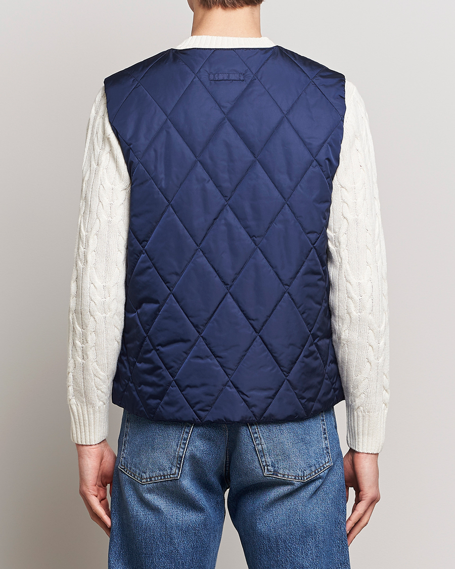 Herre | Veste | Mackintosh | Hig Quilted Liner Blue