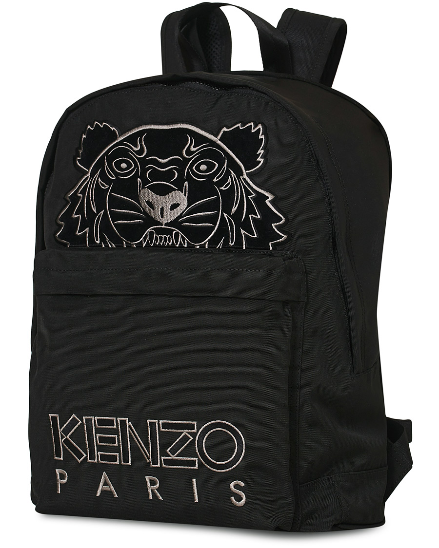 Herre | KENZO Tiger Backpack Black | KENZO | Tiger Backpack Black