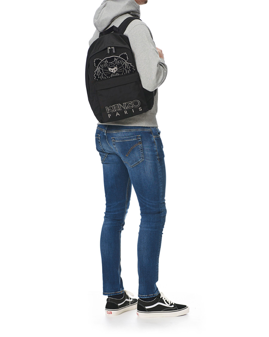 Herre | KENZO Tiger Backpack Black | KENZO | Tiger Backpack Black