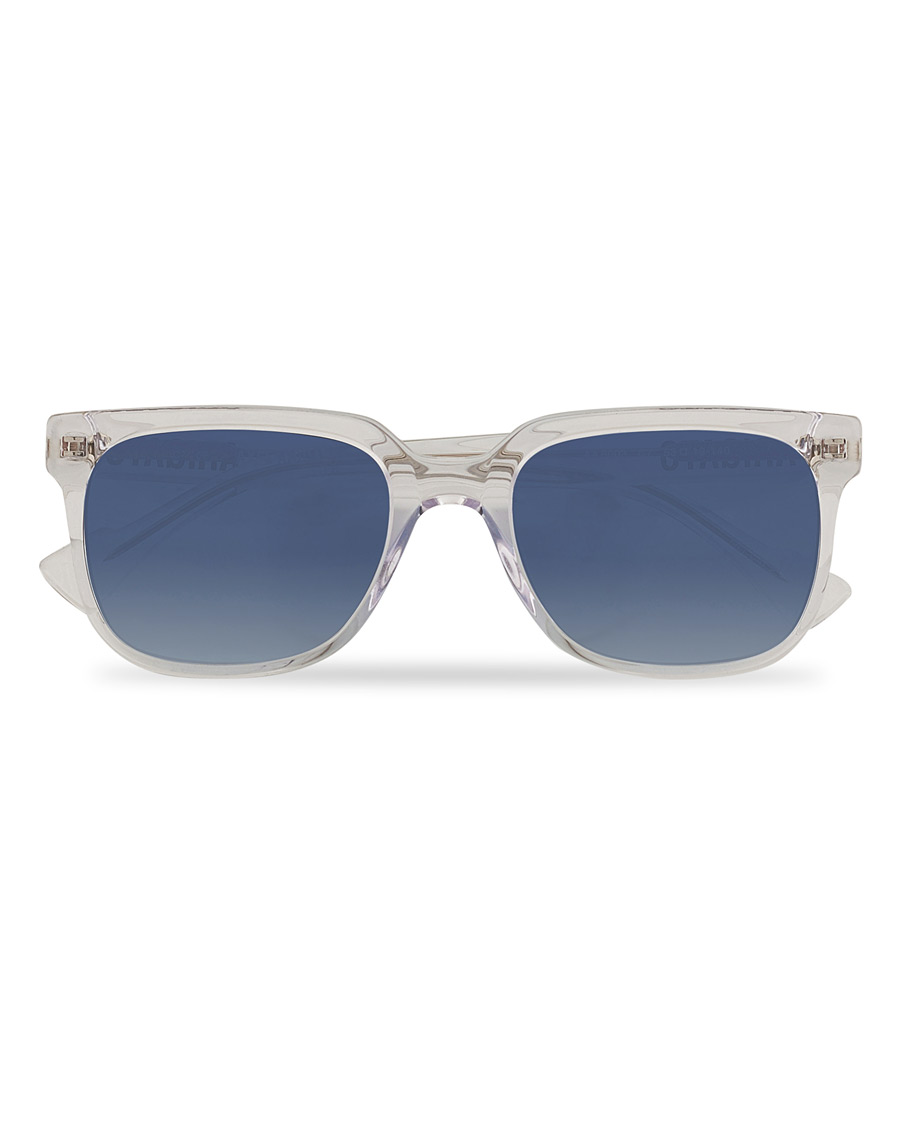 Herre | Axel Arigato Jet Square Sunglasses Clear crystal/fading blue | Axel Arigato | Jet Square Sunglasses Clear crystal/fading blue