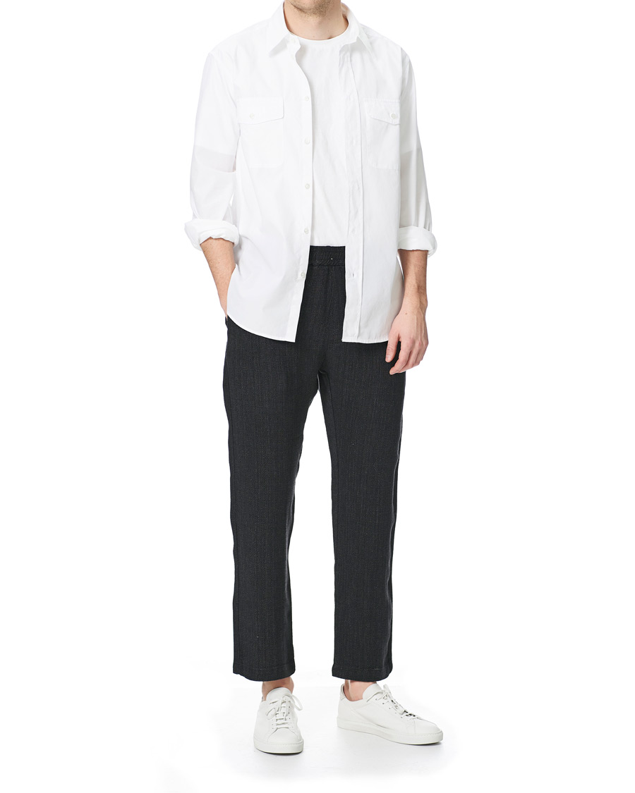 Herre | Skjorter | Barena | Double Pocket Overshirt White