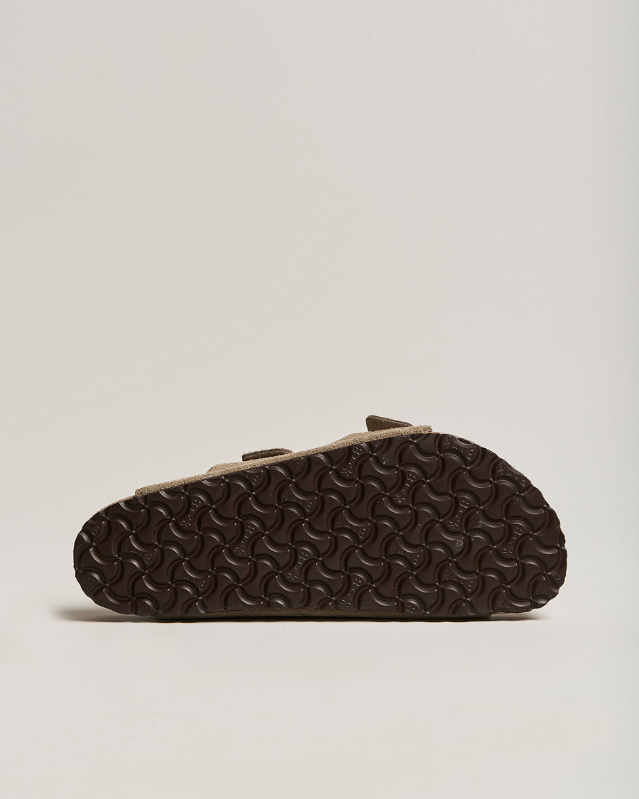 Herre | Sandaler & Hjemmesko | BIRKENSTOCK | Arizona Soft Footbed Taupe Suede