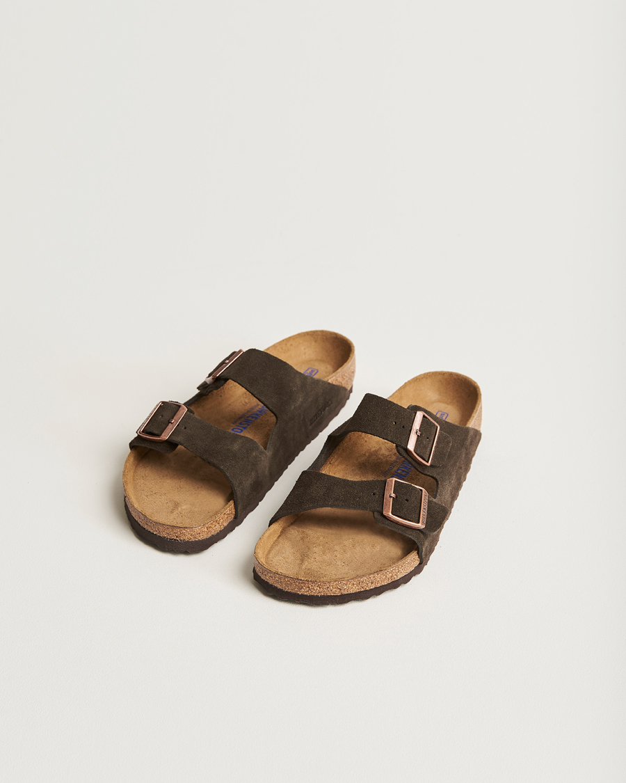 Herre | Sandaler & Hjemmesko | BIRKENSTOCK | Arizona Soft Footbed Mocha Suede