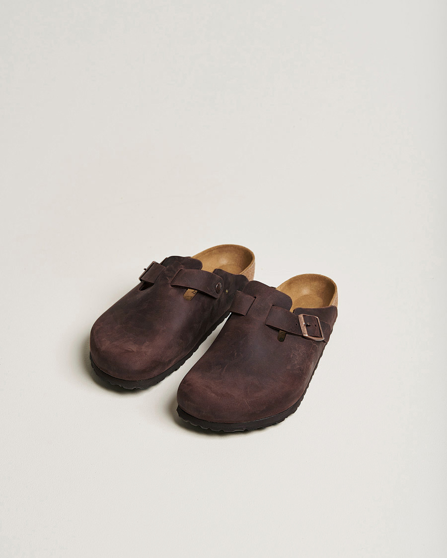 Herre | Sommerafdelingen | BIRKENSTOCK | Boston Classic Footbed Habana Oiled Leather