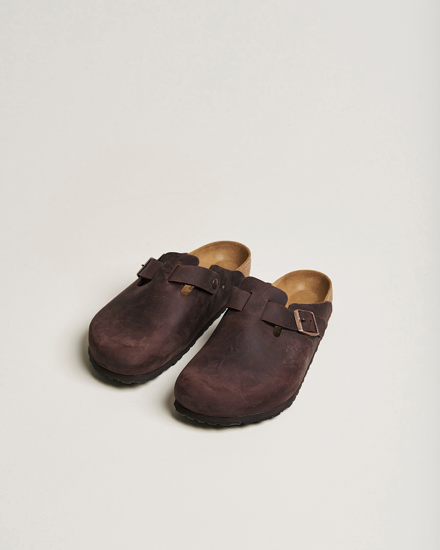 Herre | Sko | BIRKENSTOCK | Boston Classic Footbed Habana Oiled Leather