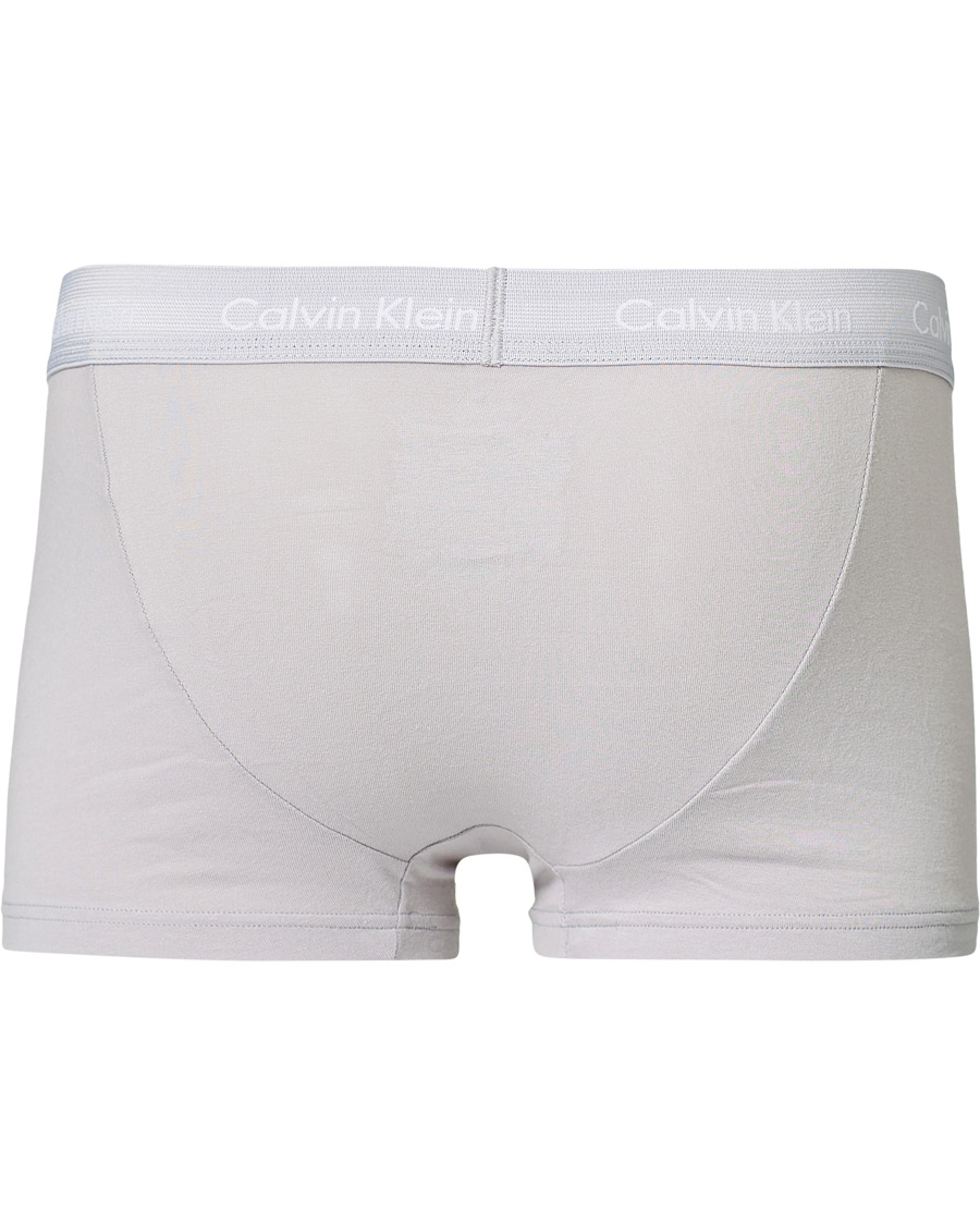 Herre | Undertøj | Calvin Klein | Cotton Stretch Low Rise Trunk 3-Pack Jada Sea/Sky High/Silver