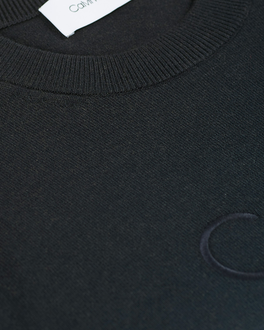 Herre | Trøjer | Calvin Klein | Dip Dyed Crew Neck Sweater Black