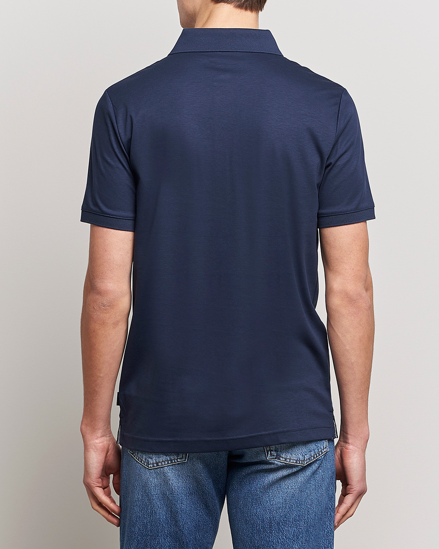 Herre | Polotrøjer | Calvin Klein | Liquid Touch Slim Fit Polo Navy