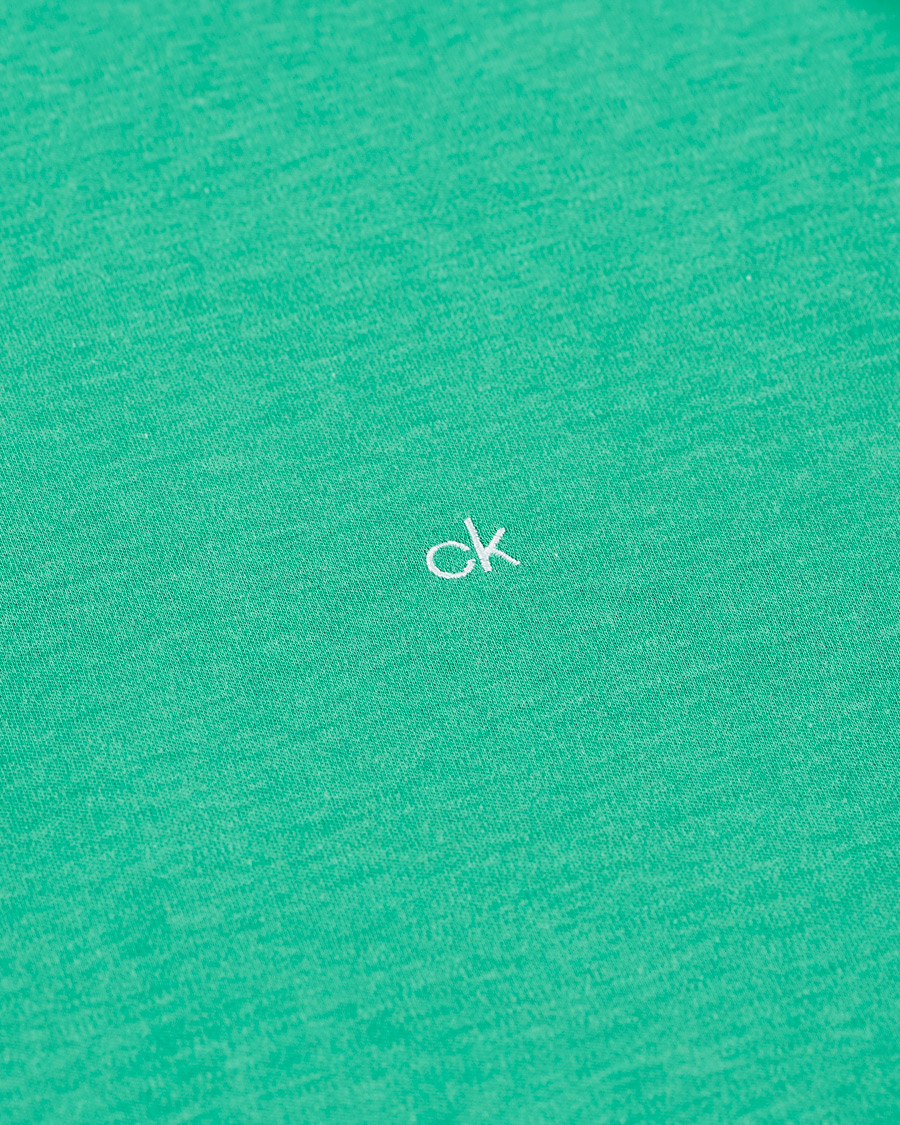 Herre | Polotrøjer | Calvin Klein | Slim Fit Liquid Touch Polo Green Campus Heather
