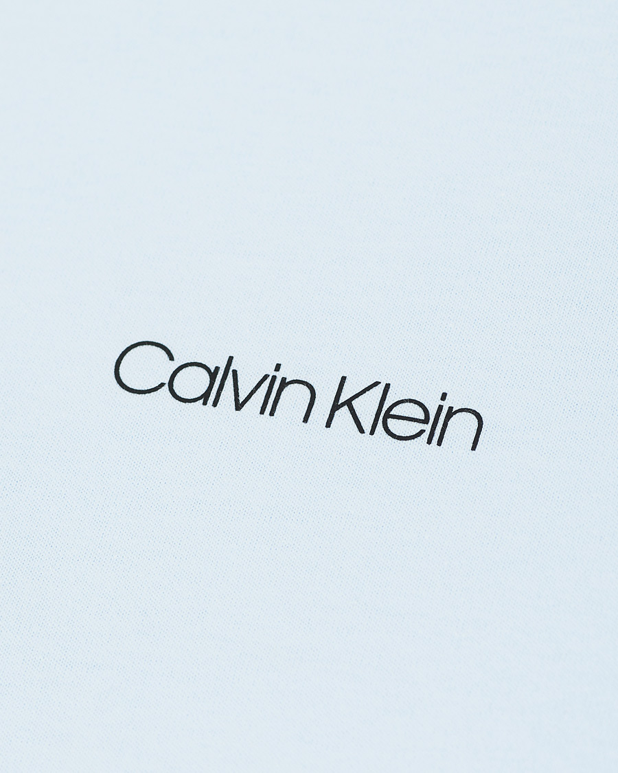 Herre | T-Shirts | Calvin Klein | Chest Logo Crew Neck Tee Kingly Blue