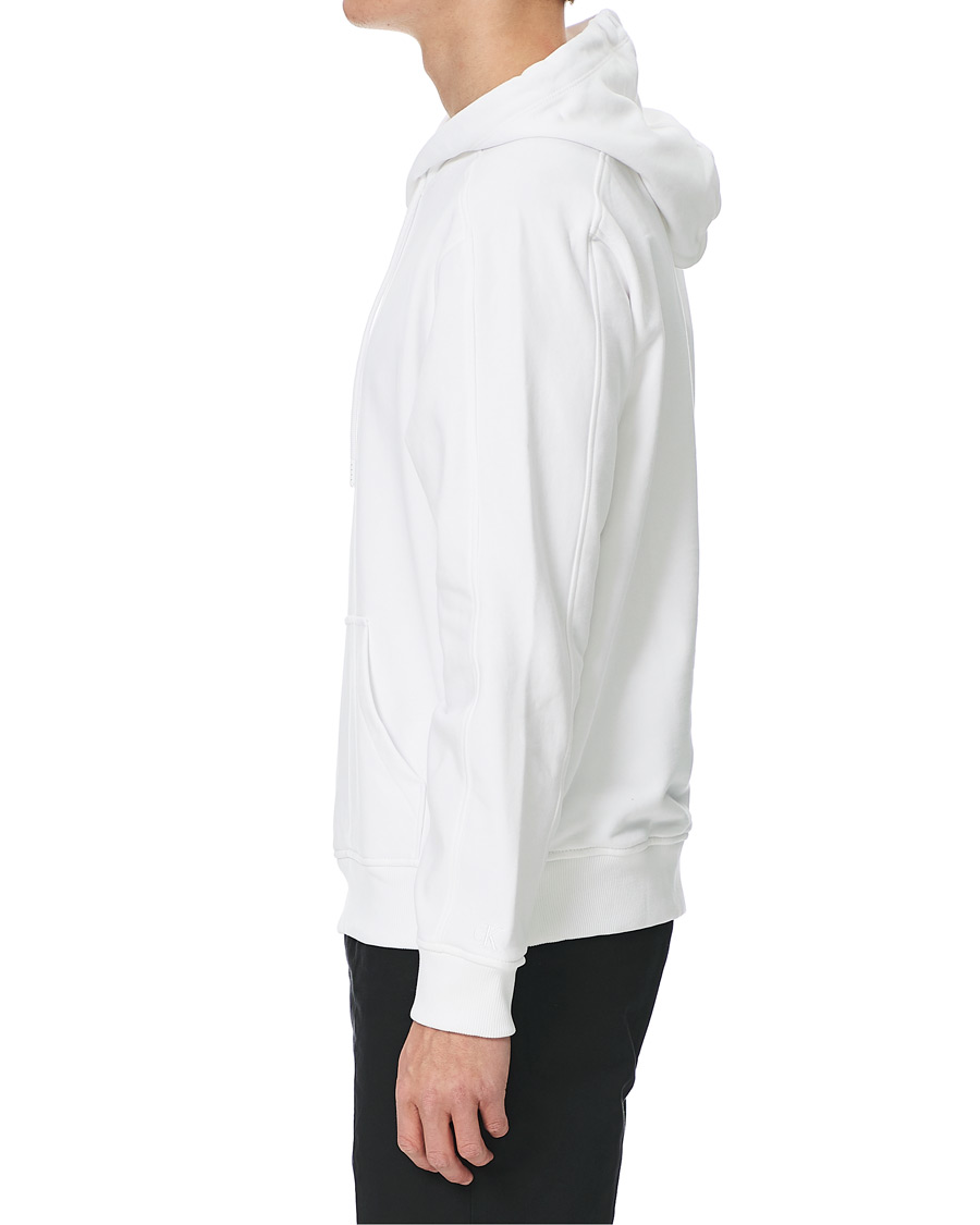 Herre | Trøjer | Calvin Klein Jeans | Micro Branding Hoodie White