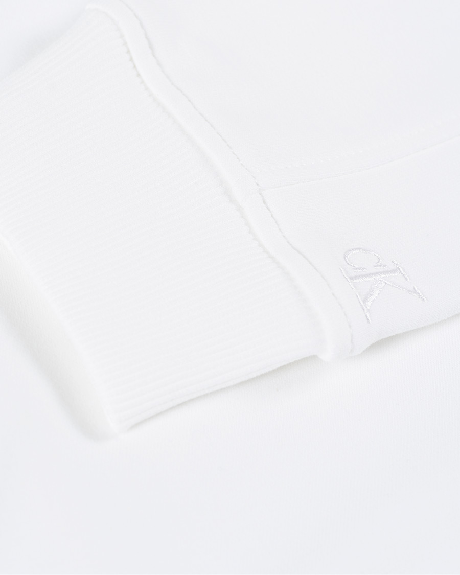 Herre | Trøjer | Calvin Klein Jeans | Micro Branding Hoodie White
