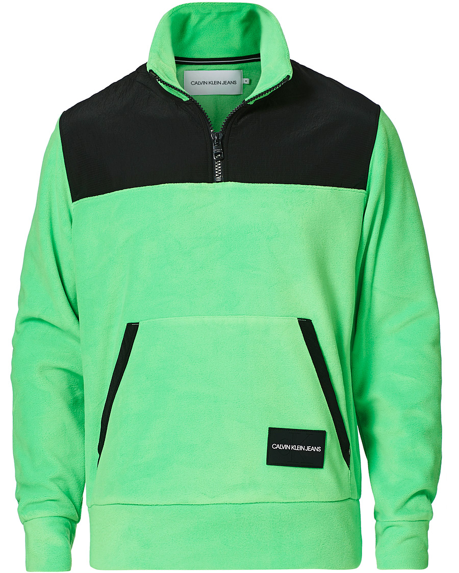 Herre | Trøjer | Calvin Klein Jeans | Polar Fleece Half Zip Andean Toucan