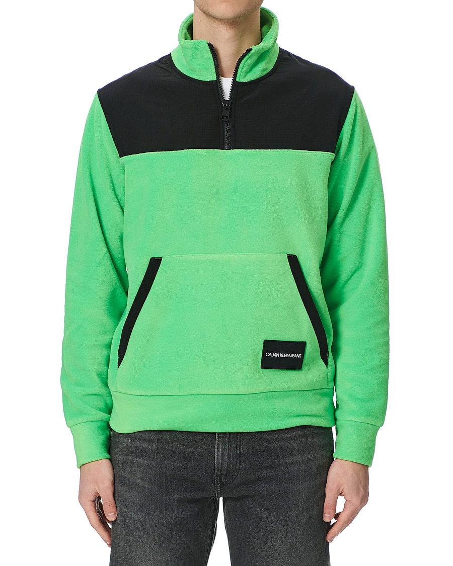 Herre | Trøjer | Calvin Klein Jeans | Polar Fleece Half Zip Andean Toucan