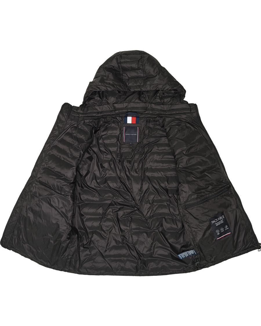 Herre | Jakker | Tommy Hilfiger | Packable Down Hooded Jacket Black