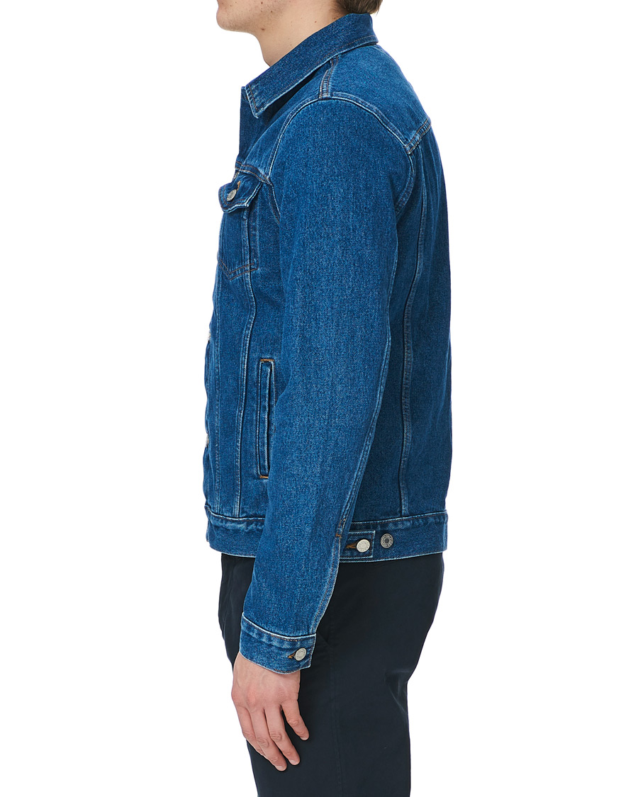 ækvator masse Tog Tommy Hilfiger Trucker Denim Jacket Portland Indigo - CareOfCarl.dk