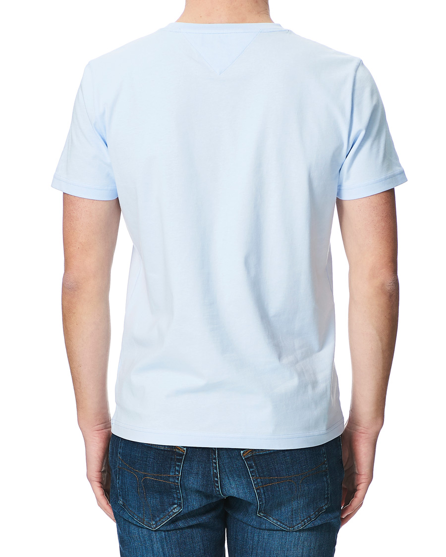 Herre | T-Shirts | Tommy Hilfiger | Logo Crew Neck Tee Sweet Blue