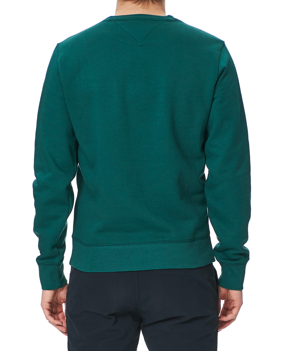 Herre | Trøjer | Tommy Hilfiger | Logo Crew Neck Sweatshirt Rural Green