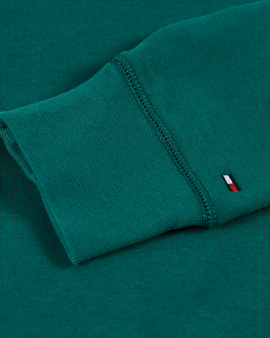 Herre | Trøjer | Tommy Hilfiger | Logo Crew Neck Sweatshirt Rural Green