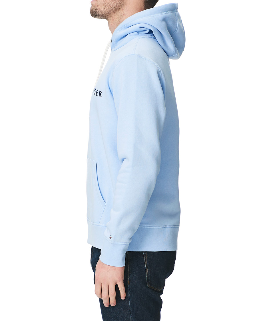 Herre | Trøjer | Tommy Hilfiger | Logo Hoodie Sweet Blue