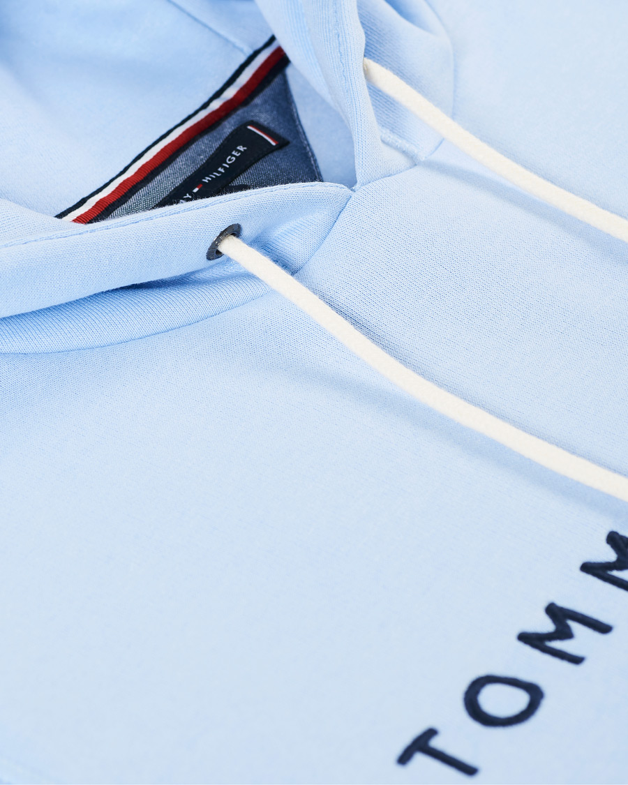 Herre | Trøjer | Tommy Hilfiger | Logo Hoodie Sweet Blue