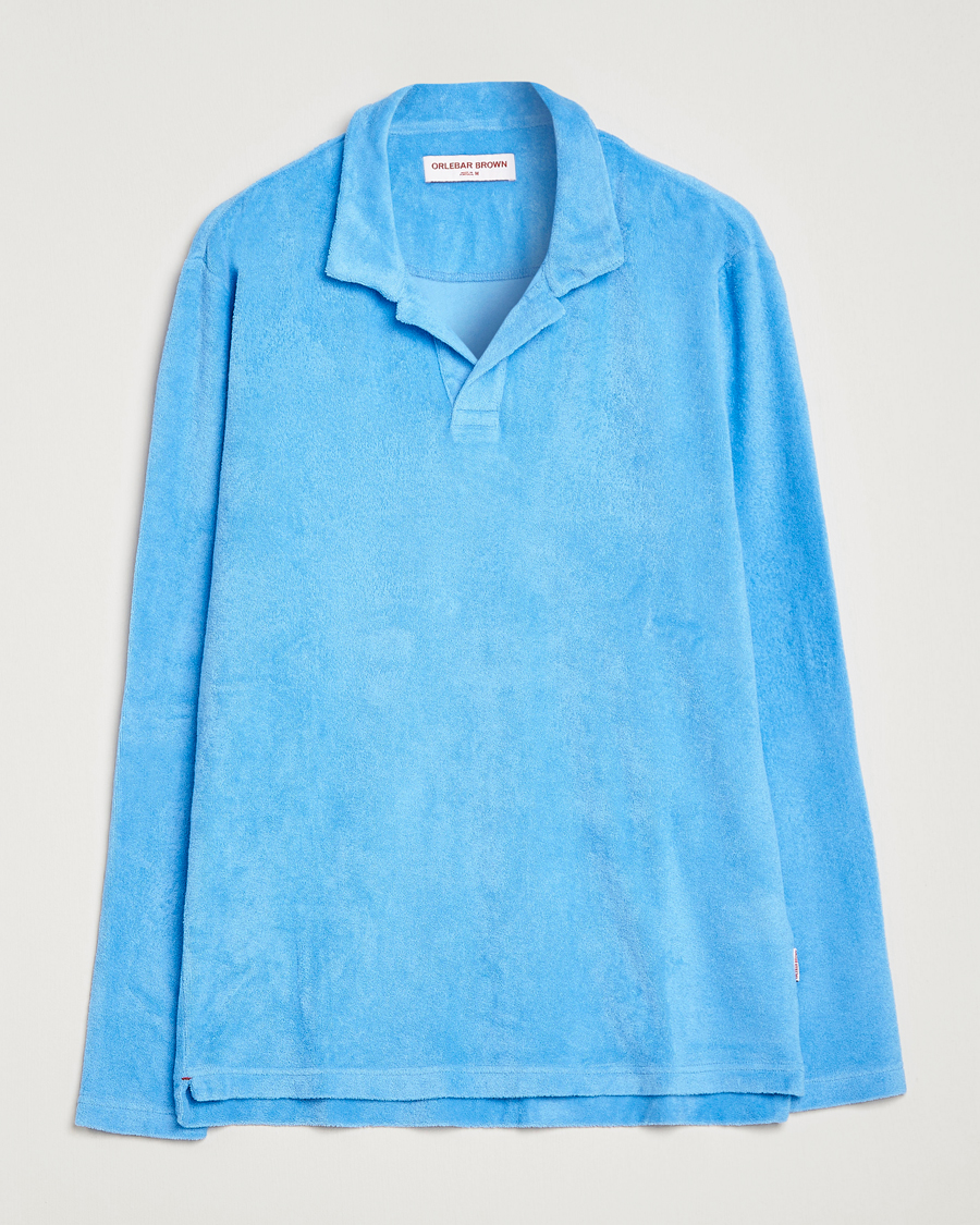 Herre | Trøjer | Orlebar Brown | Terry Long Sleeve Polo Riviera