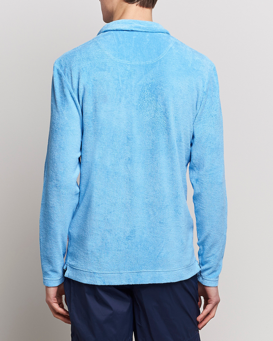 Herre | Trøjer | Orlebar Brown | Terry Long Sleeve Polo Riviera