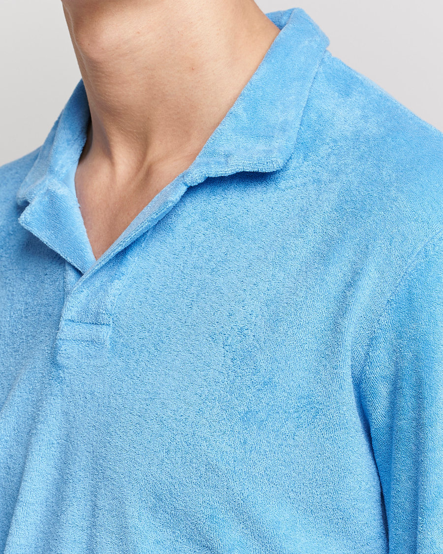 Herre | Trøjer | Orlebar Brown | Terry Long Sleeve Polo Riviera