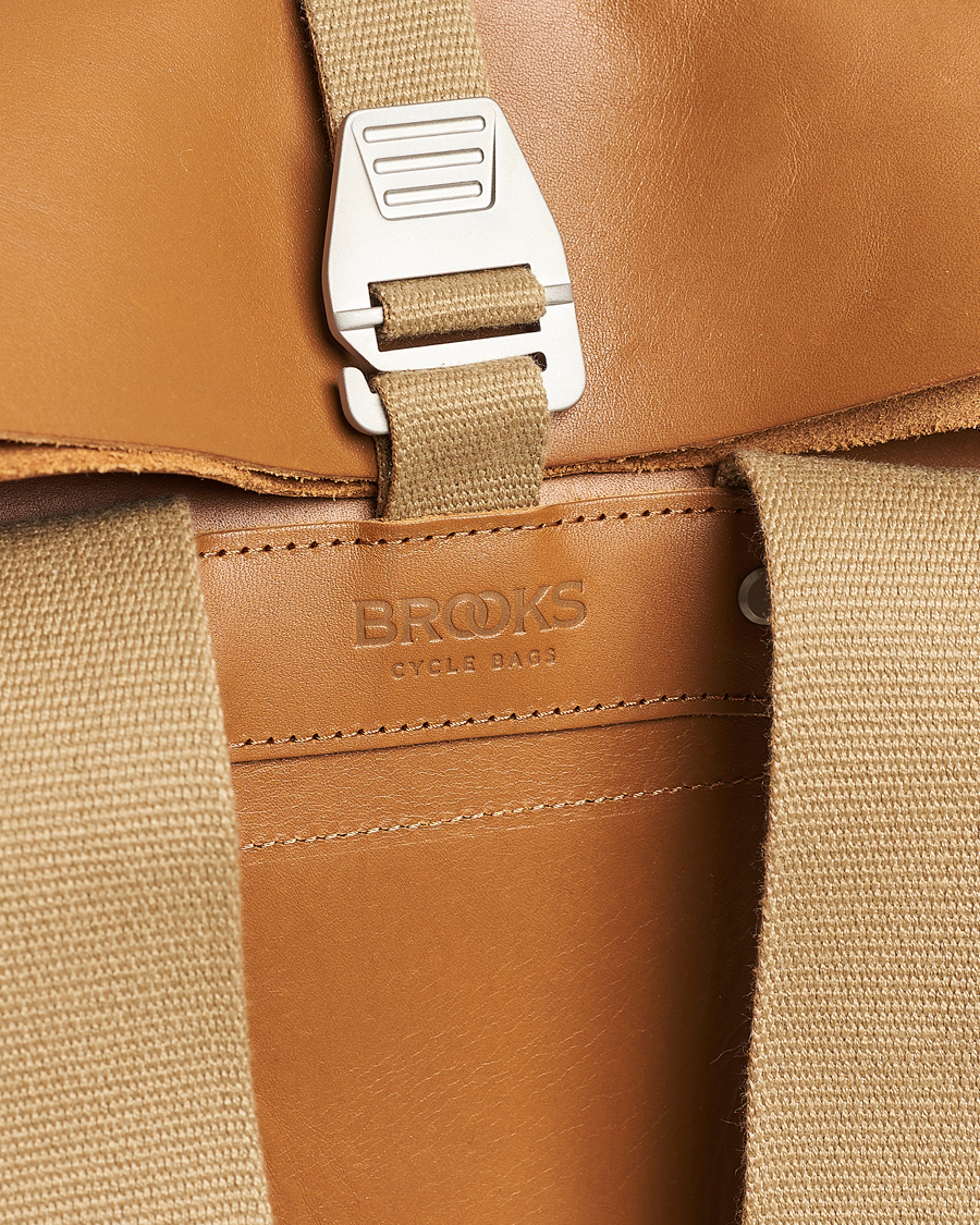 Herre | Tasker | Brooks England | Pickwick Large Leather Backpack Honey