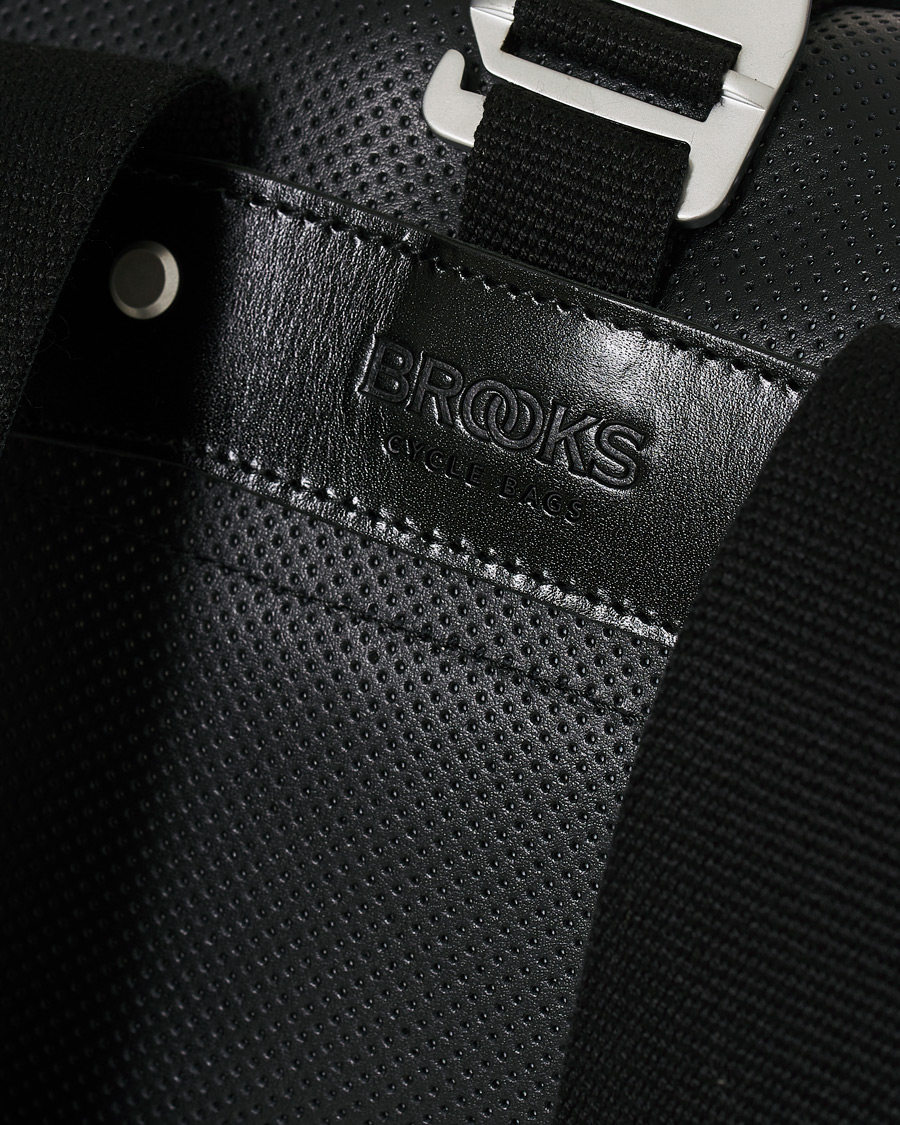 Herre | Brooks England Pickwick Reflective Leather Backpack Black | Brooks England | Pickwick Reflective Leather Backpack Black