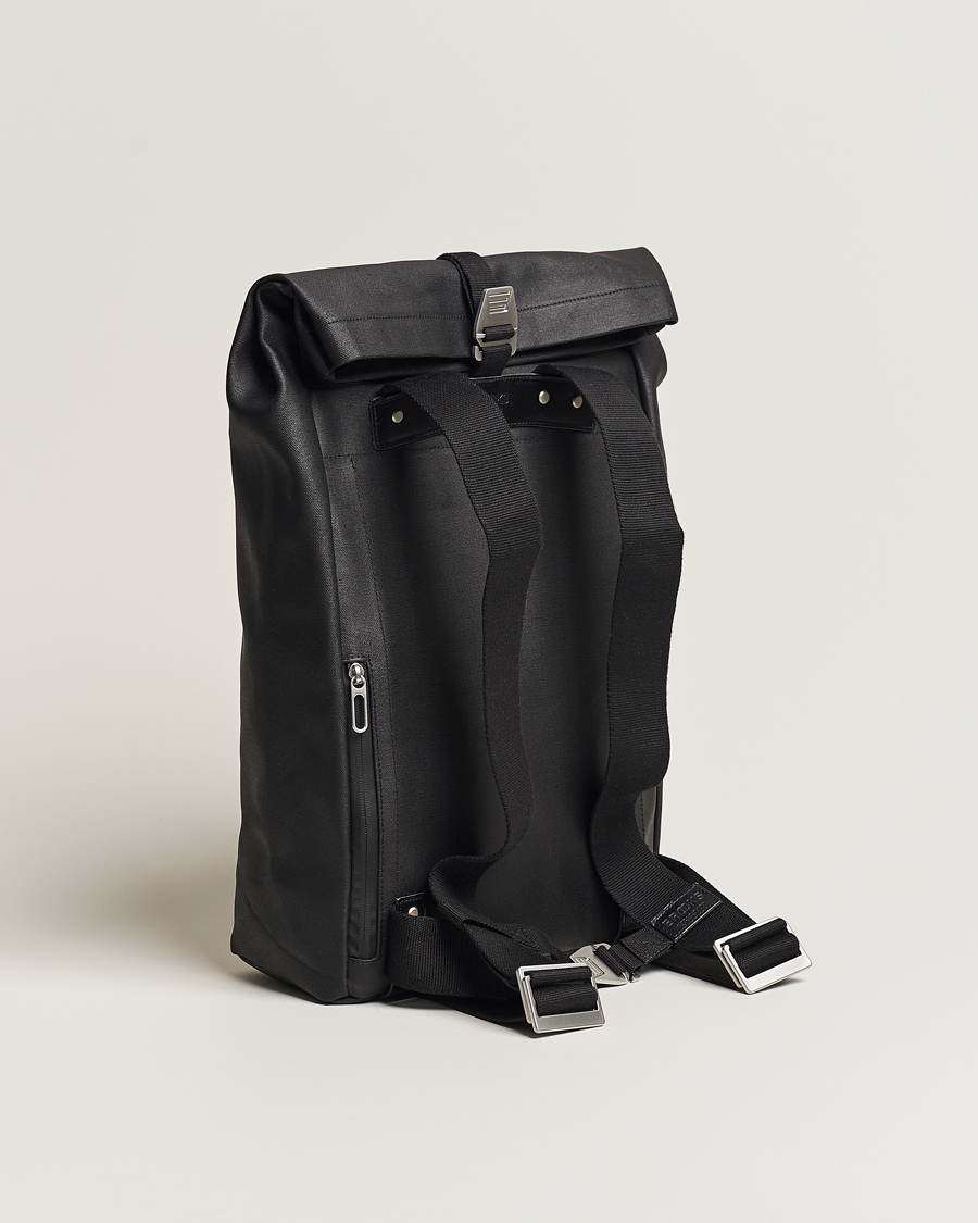 Herre | Tasker | Brooks England | Pickwick Cotton Canvas 26L Backpack Total Black