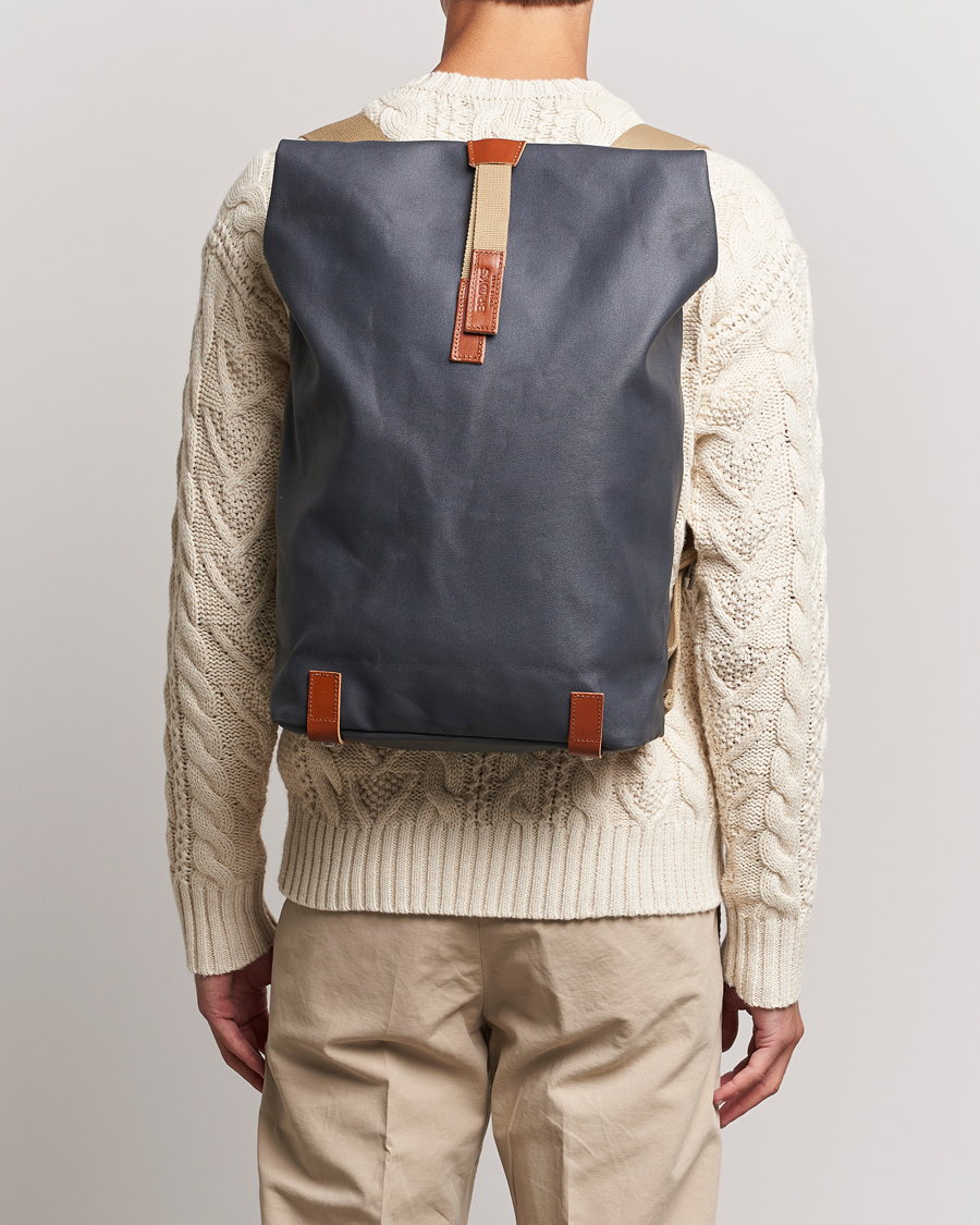 Herre | Afdelinger | Brooks England | Pickwick Cotton Canvas 26L Backpack Grey Honey