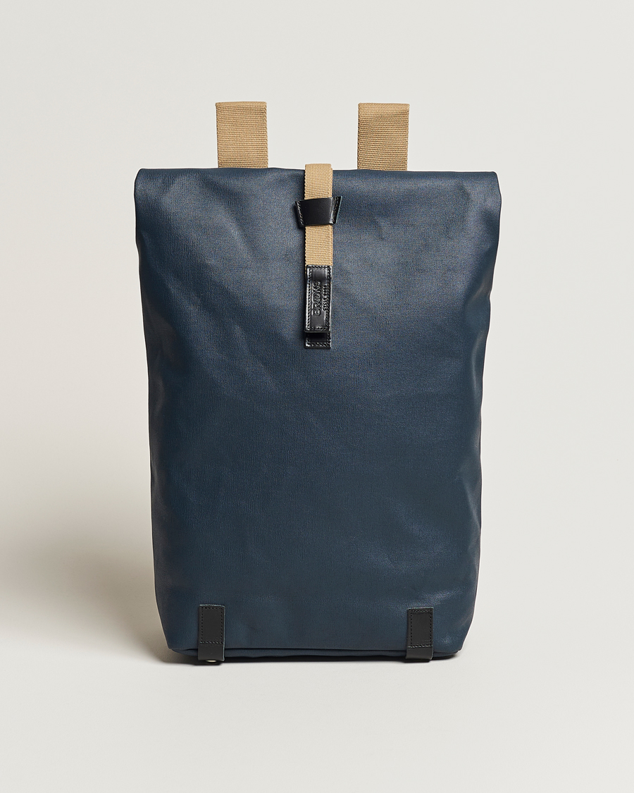 Herre | Rygsække | Brooks England | Pickwick Cotton Canvas 26L Backpack Dark Blue/Black