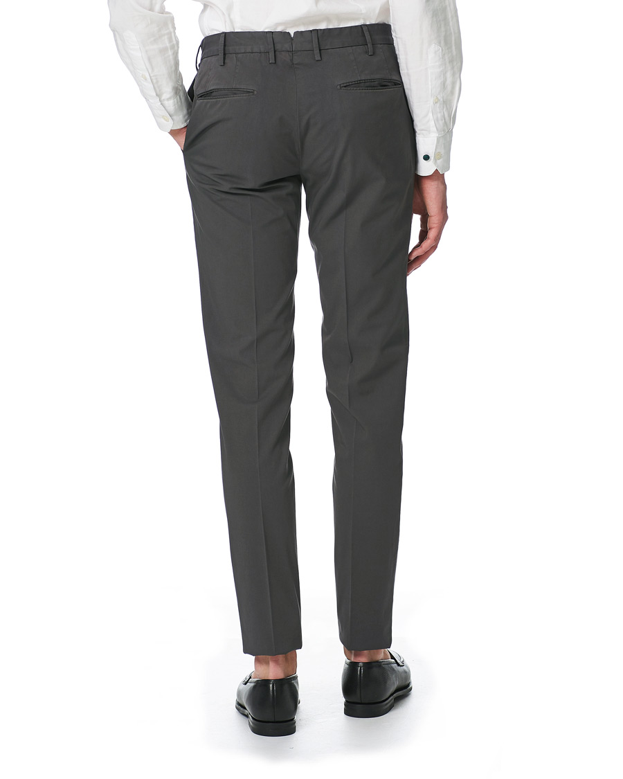 Herre | Bukser | Incotex | Slim Fit Stretch Chinos Dark Grey