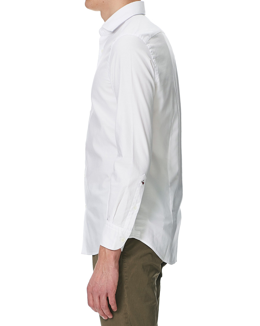 Herre | Skjorter | Glanshirt | Slim Fit Oxford Shirt White