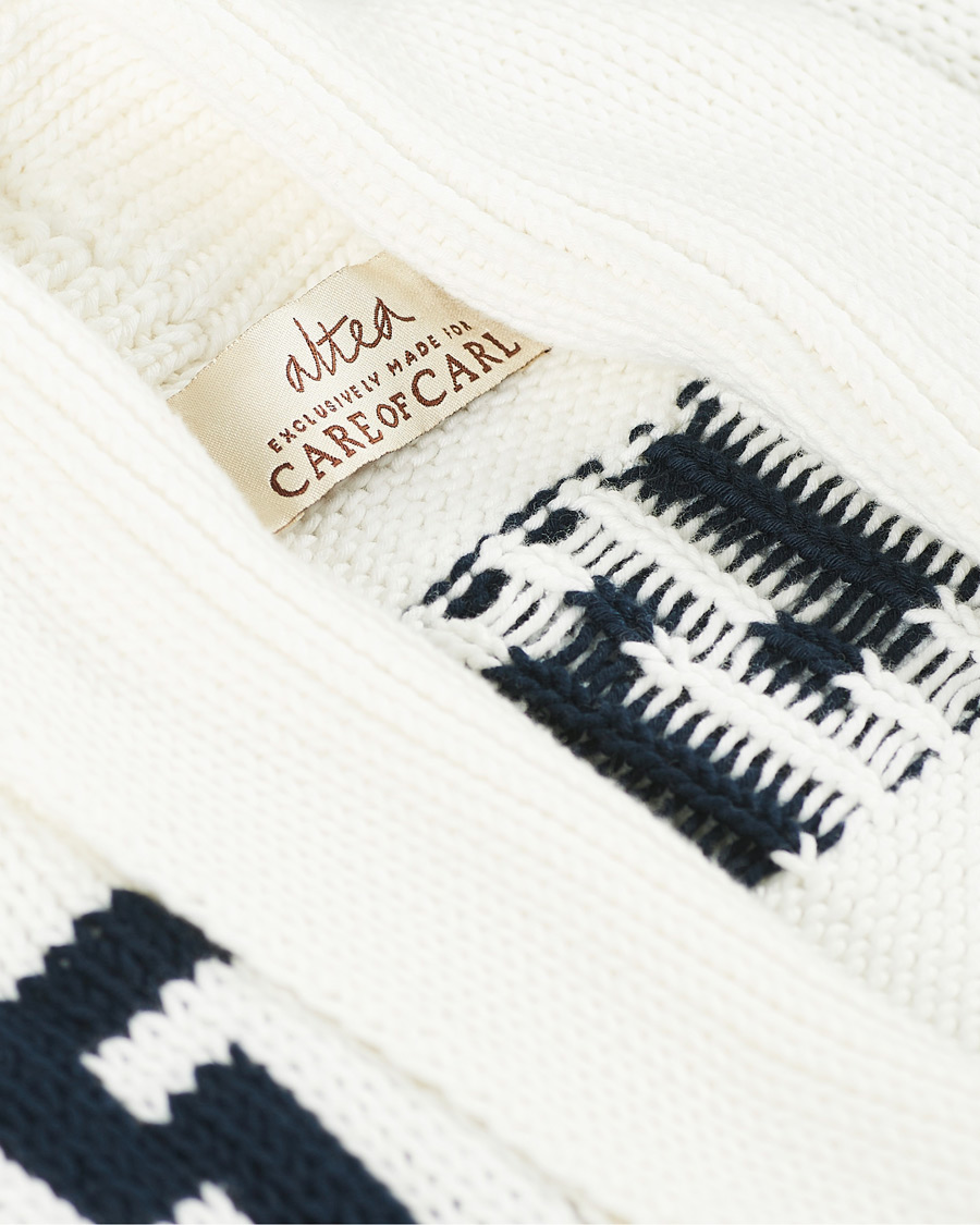 Herre | Trøjer | Altea | Azteco Shawl Collar Cardigan Optic White