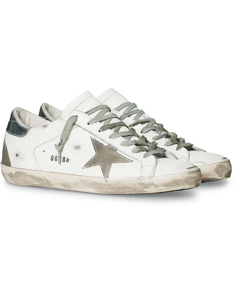 Herre | Golden Goose Deluxe Brand Superstar Tonal Star White/Ice | Golden Goose | Deluxe Brand Superstar Tonal Star White/Ice