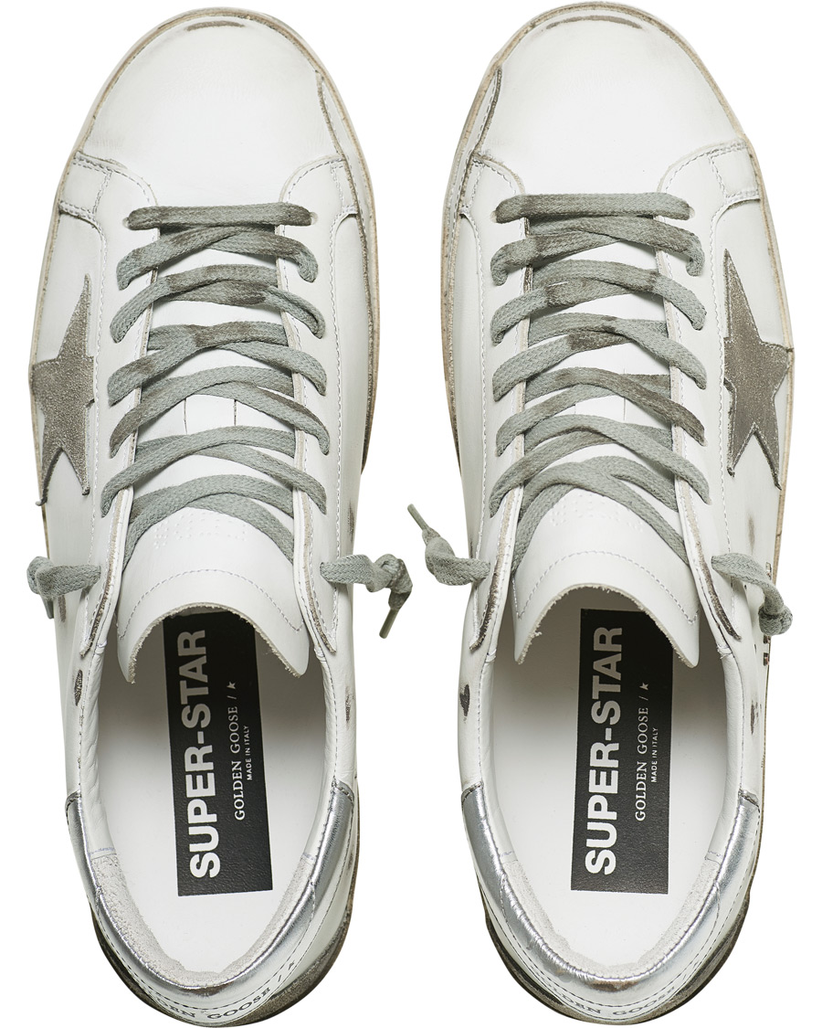 Herre | Golden Goose Deluxe Brand Superstar Tonal Star White/Ice | Golden Goose | Deluxe Brand Superstar Tonal Star White/Ice
