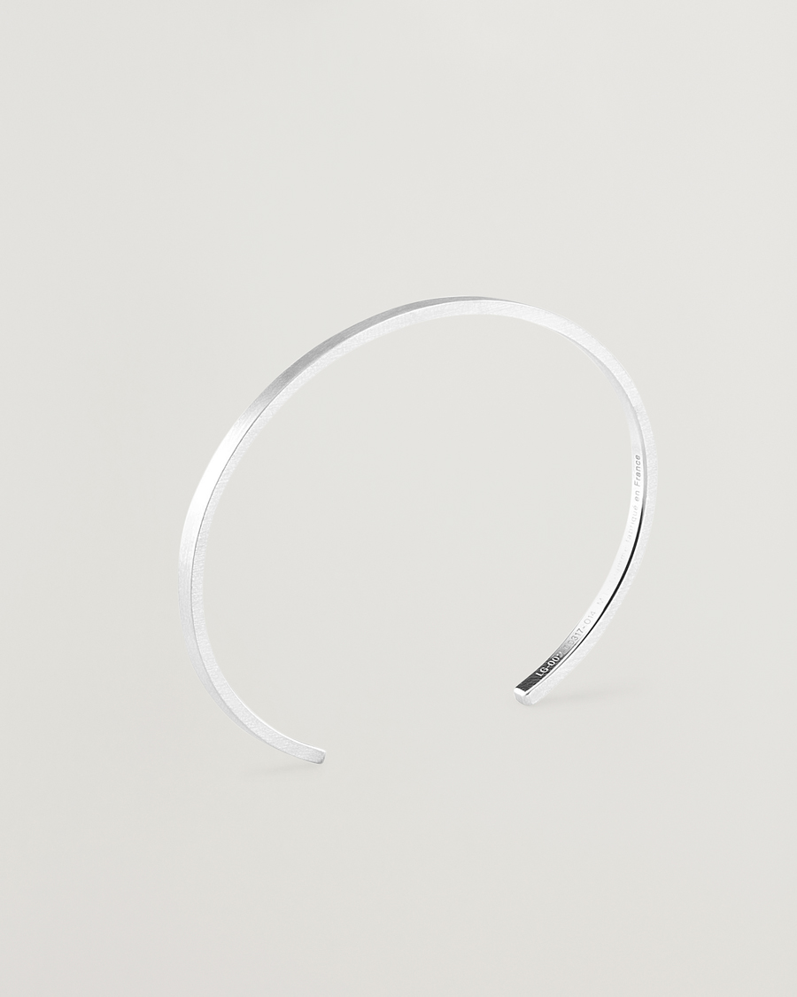 Herre | Smykker | LE GRAMME | Ribbon Bracelet Brushed Sterling Silver 7g