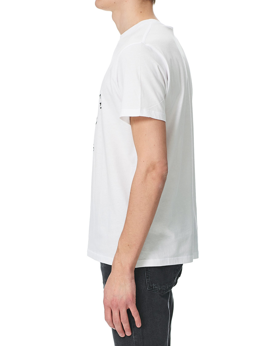 Herre | T-Shirts | Tiger of Sweden Jeans | Fleek Logo Crew Neck Tee White