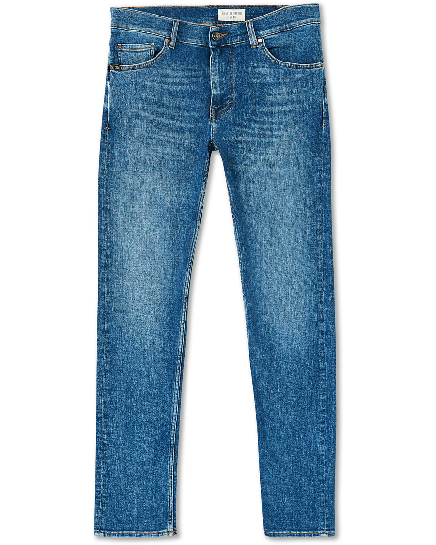 Herre | Jeans | Tiger of Sweden Jeans | Evolve Super Stretch Tide Jeans Light Blue