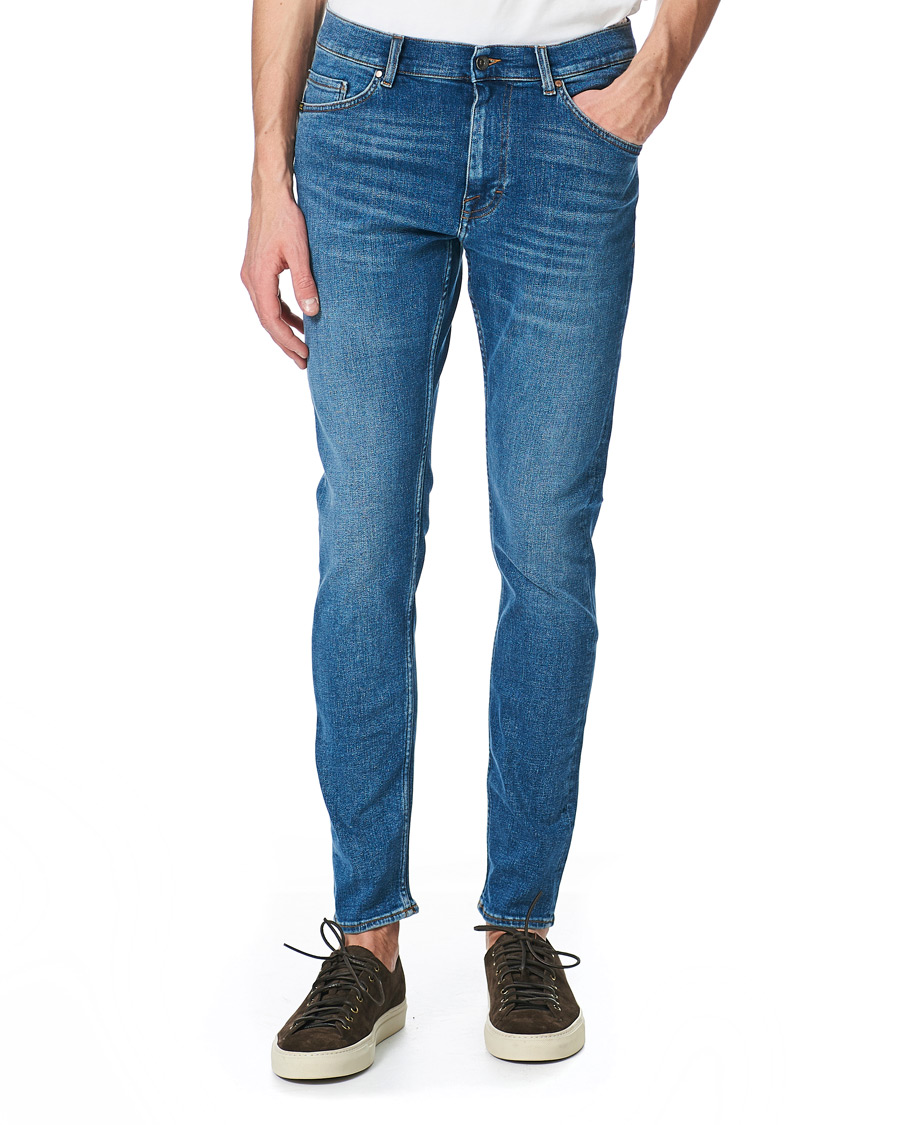 Herre | Jeans | Tiger of Sweden Jeans | Evolve Super Stretch Tide Jeans Light Blue