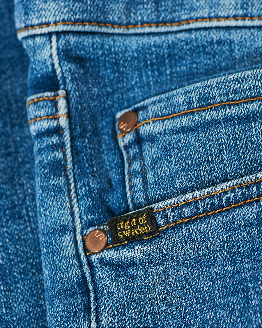 Herre | Jeans | Tiger of Sweden Jeans | Evolve Super Stretch Tide Jeans Light Blue