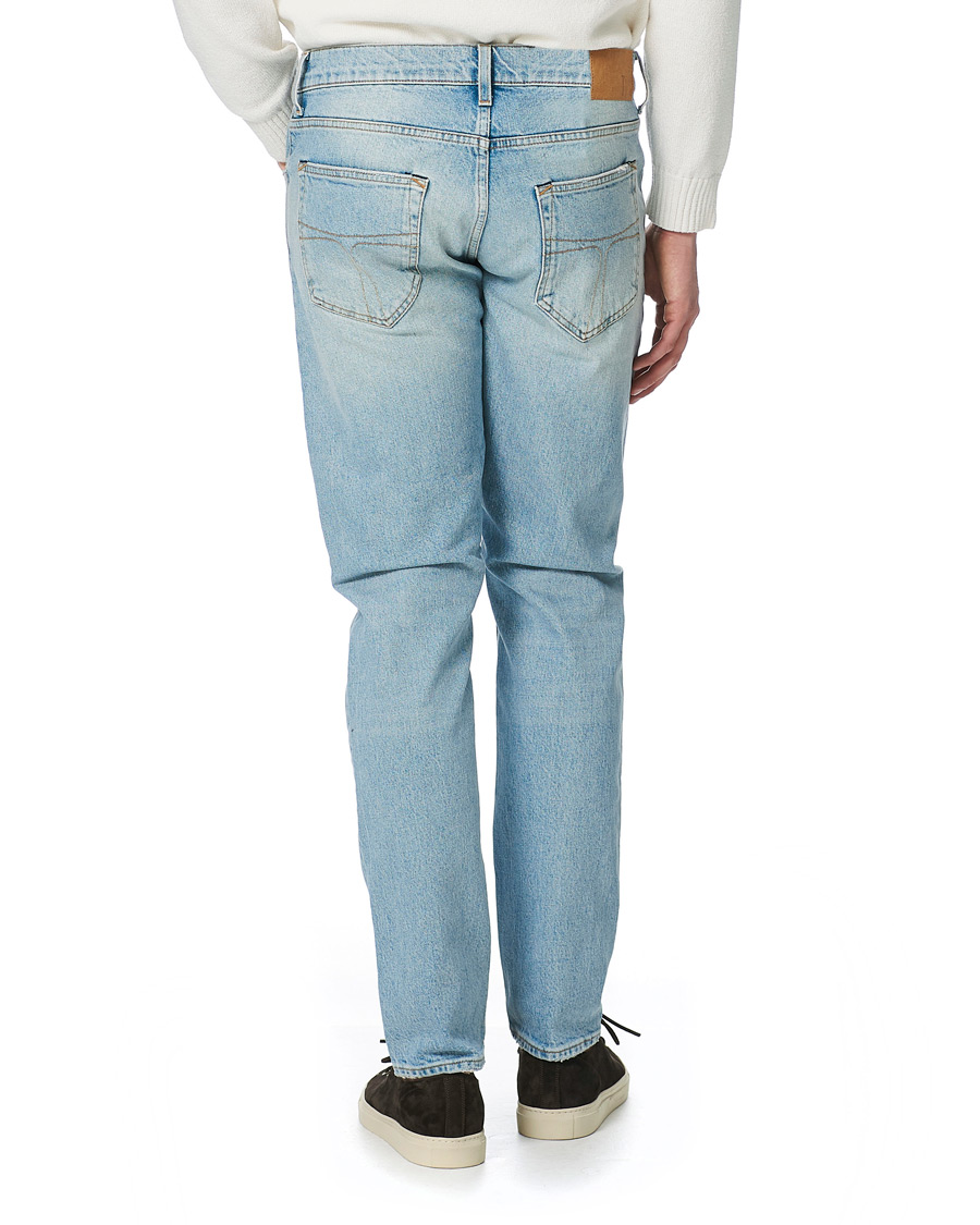 Herre | Jeans | Tiger of Sweden Jeans | Pistolero Comfort Stretch Craze Jeans Light Blue