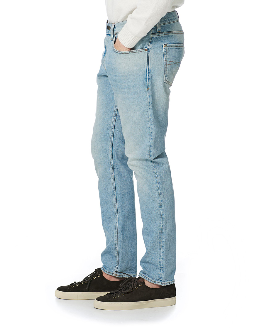 Herre | Jeans | Tiger of Sweden Jeans | Pistolero Comfort Stretch Craze Jeans Light Blue