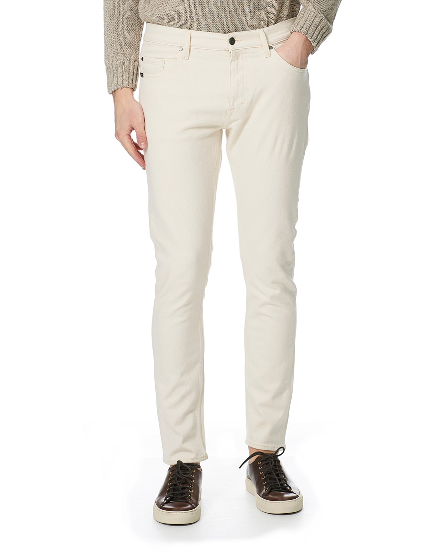 Herre | Jeans | Tiger of Sweden Jeans | Pistolero Comfort Stretch Discovery Jeans Ecru