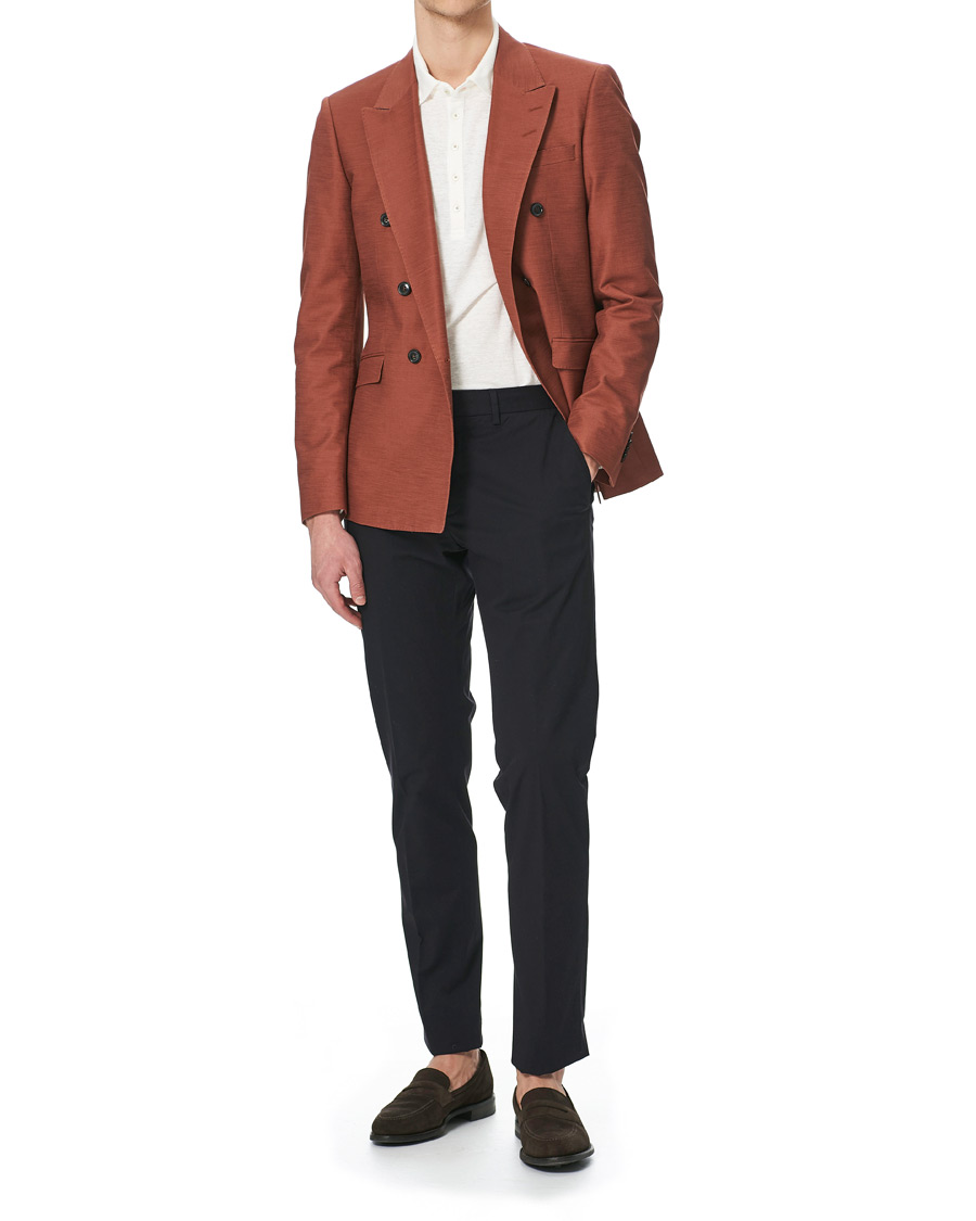Herre | Blazere & jakker | Tiger of Sweden | Heldin Double Breasted Blazer Melo Mulberry