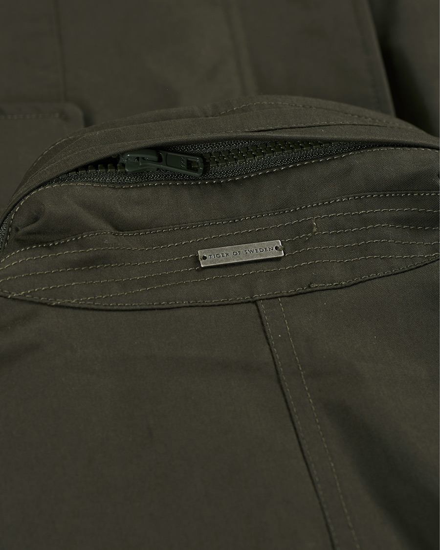Herre | Jakker | Tiger of Sweden | Olson Field Jacket Hedge Green